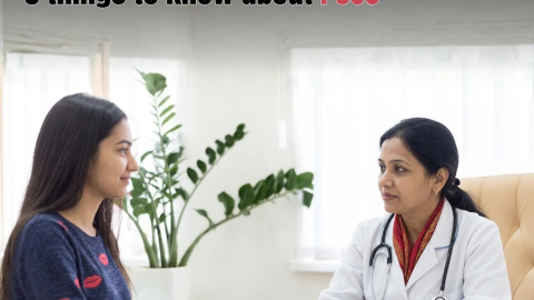 Doctor consultation for PCOS stages and treatment including contraceptive pills for PCOS